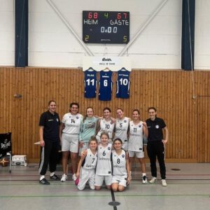 Teamfoto der U14w vom TVA Basketball